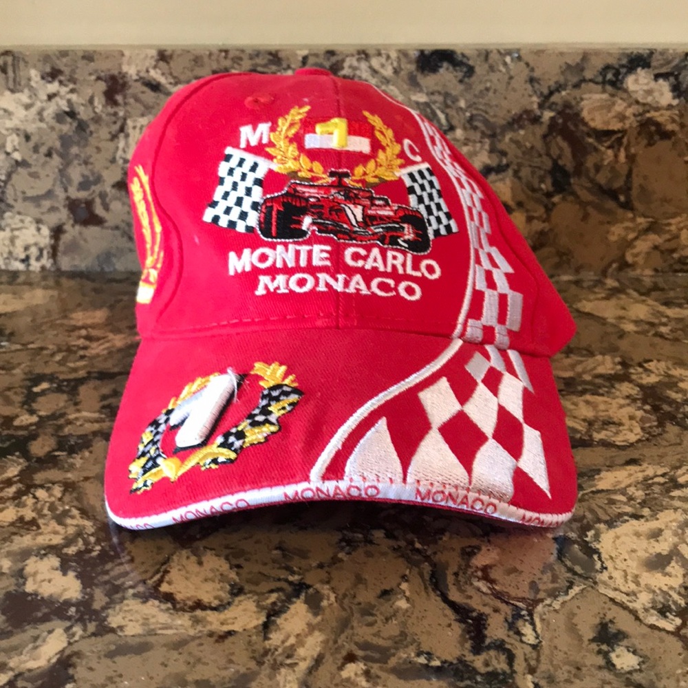 Monaco racing toddler ball cap